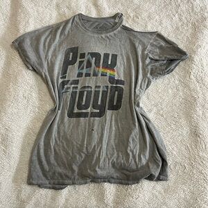 Pink Floyd Dark Side of the Moon Distressed Tee | Grunge Graphic Band Shirt